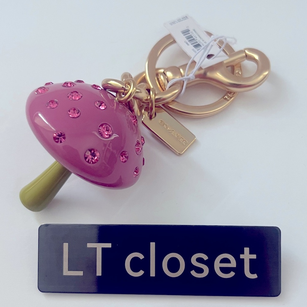 NWT Coach Outlet Coach X Observed By Us Mushroom Bag Charm - Picture 2 of 10